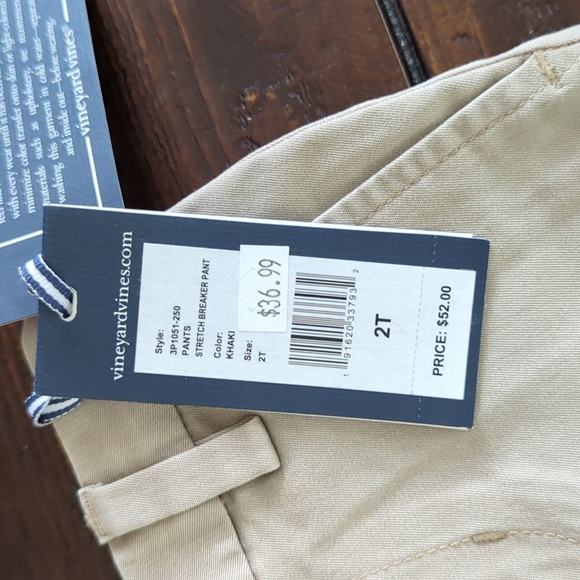 Vineyard Vines khakis, 2T - Picture 3 of 3